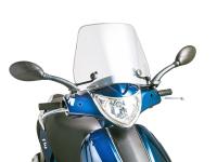 windshield Puig Trafic transparent / clear for Piaggio Fly 50 4T 4V 12-13 [RP8C52100]