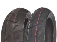 tire set Quick Q007 130/60-13 & 140/60-13 for Yamaha Aerox 50 2T LC 03-12 E2 [SA14]