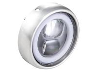 Headlight Unit SIP Performance LED round Ø 115 mm for Vespa 125 VNB3-6, 150 VBA, VBB, VGLA-B, GS VS5, 160 GS