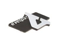 Badge "eVespa!" glove box for Vespa PK50XL FL, HP, N, Plurimatic, Automatica> tipo XL2, XL2 Elestart, PK125 N, XL2