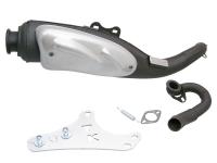 Turbo Kit TK Scooter High-Performance Exhausts Shop - TKR Upgraded Racing Muffler for 50cc Peugeot Horizontal Scooter Engines