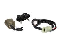 Kymco ATV Lock Set Replacement for Kymco Mongoose Mxer, MXU 50-150 Kymco Quads Complete Ignition Lock Set