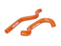 cooling hose kit Voca HQ reinforced orange for Rieju MRT, Sherco, Beta AM6 Euro3, Euro4