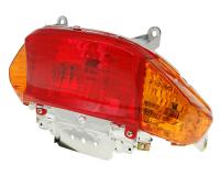 tail light assy - orange turn signal lens - E-marked for Baotian / BTM BT49QT-9R1
