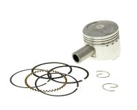 50cc Piston Set for 139QMB China 4T Engines with rings, clips and pin for original cylinder 39mm for GY6 139QMB/QMA