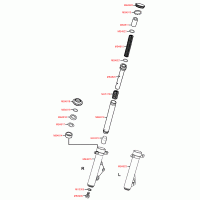 F21 fork leg parts