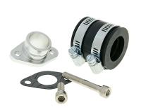carburetor mounting kit for plug-in and clamp fixation 23/24mm for SYM (Sanyang) DD 50 2T AC 02-06 E2 [FT05]