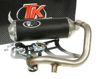 Kymco Scooter Turbo Kit GMax High-Performance Exhaust Systems - 4T Race Muffler for Kymco Bet&Win 250cc, Grand Dink 250cc Maxi-Scooters