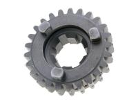 5th speed secondary transmission gear OEM 25 teeth 1st series for MBK X-Limit 50 Enduro 03 (AM6) 1D4