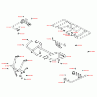 F24 frame parts / luggage carrier