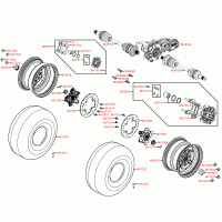F07 front wheel with brake