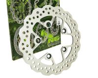 240mm Motorcycle Brake Disk Rotor Racing Style for Suzuki GSX, GSF, RF 600, RF 900 Motorcycles, Honda SH150i Scooter, Kymco Agility City, Downtown Scooters by NG Disk Brake