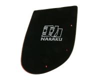 Kymco Scooter Parts and Accessories Naraku Performance Air Filter Foam Insert Naraku Double Layer for Kymco 2T SF10, Agility, Super 9 AC, Super 9 LC, Cobra, Vitality 50cc Scooters