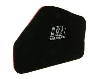 air filter foam insert Naraku double layer for Kymco DJ 50 Refined [RFBSA10ED] (SA10ED) SA10