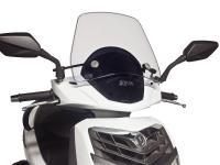 SYM HD 200 Scooter Windshield Puig Trafic Transparent Clear for SYM HD 200i EVO 08-14 Scooters
