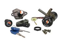 Malaguti Complete Lock Set Replacement for Malaguti F15 Firefox 50cc LC and F18 Warrior 150cc Scooters