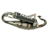 exhaust Yasuni Scooter R carbon for Peugeot horiz., Derbi