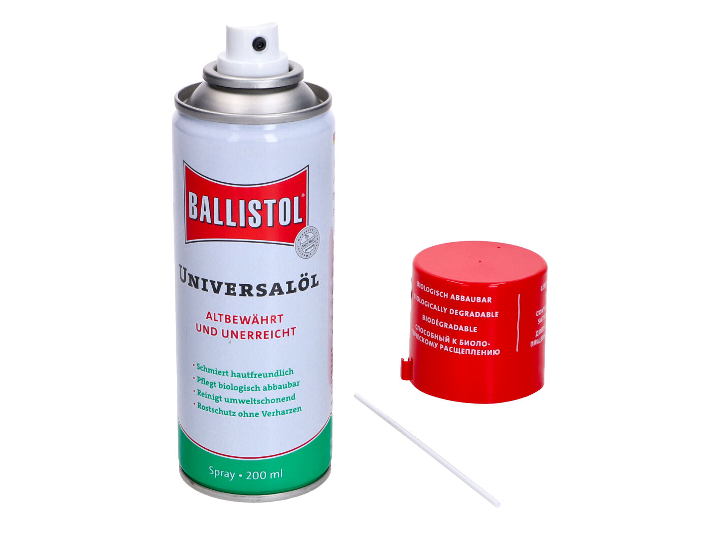 Ballistol Universal Oil Spray 200ml, Scooter Parts, Racing Planet USA