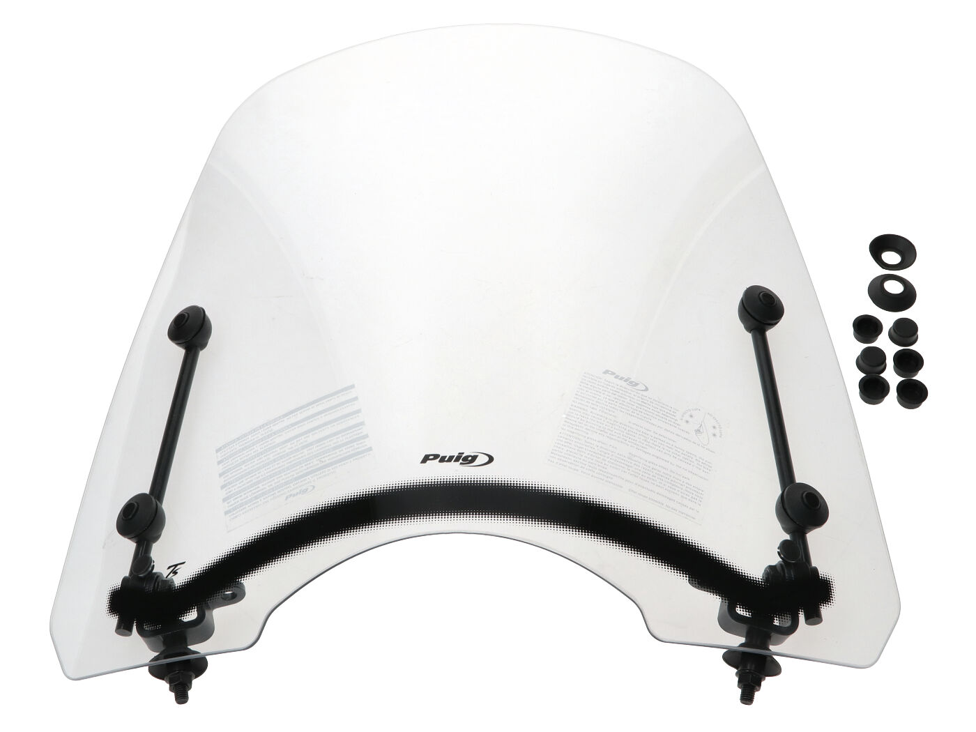 PUIG WINDSCREEN SCOOTER TX KYMCO AGILITY CITY 125 20-23 TRANSPARENT