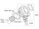 cylinder kit Polini cast iron sport 50cc 39.94mm for Peugeot horizontal AC
