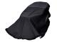 seat cover XL removable, black in color for scooters