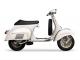 Seat -BGM PRO Sport- Vespa PX (-1983), Sprint, GT, GTR, Super, TS, GL, VNA, VBA, VNB, VBB, T4 - with flat fuel tank also fits Rally 180/200, GS160, SS180 - without lock - grey piping