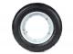 Wheel assembly (tyre mounted on rim ready to drive) -BGM Sport, Vespa Largeframe PX, Sprint, Rally, GT, GTR, TS, T4, LML Star/Stella- 3.50 - 10 inch TT 59S (reinforced) - Rim steel, painted 2.10- 10 - Grey