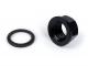 Clutch nut M12 x 1.50 collar Ø=18.6mm h=9mm WS=15 -BGM PRO- (can be used as castle nut for Vespa PX, Rally180 (VSD1T), Rally200 (VSE1T), Sprint, T5 125cc, Cosa1)