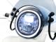 - Vespa Moto Nostra Headlamp LED Systems - Headlight Moto Nostra LED HighPower, chrome reflector for GTS i.e. Super 125-300 (-2018, also suitable for GT, GTS, GTL)