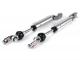 BGM Moped Parts - Shock absorber set front BGM PRO silver for Piaggio Ciao