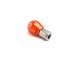 Light bulb -BAU15s (offset pins) - 12V 21W - amber