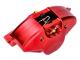 Brake caliper DMP CNC milled red for Piaggio Sprint, Primavera, ZIP, LX