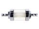 fuel filter DMP chrome-plated removable 6mm