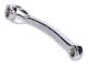 Shop Moped Chrome Accessories - Pedal crank arm right-hand chromed universal for mopeds
