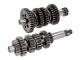 gearbox primary and secondary shaft kit 6-speed TP racing for Minarelli AM6 1st and 2nd series