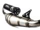 Voca Scooter Parts and Accessories - Exhaust Systems VOCA Sabotage V2 50/70cc black silencer for Piaggio