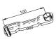 variator holder / blocking tool Buzzetti for 125-200cc Piaggio 4T