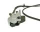 GY6 150cc Brake Pump Complete Replacement Scooter Assembly for Rear Disc Brake System for China 150cc GY6 4-stroke QMI152, QMI157, QMJ152, QMJ157 Scooters with 80.7 Inch Steel Hose